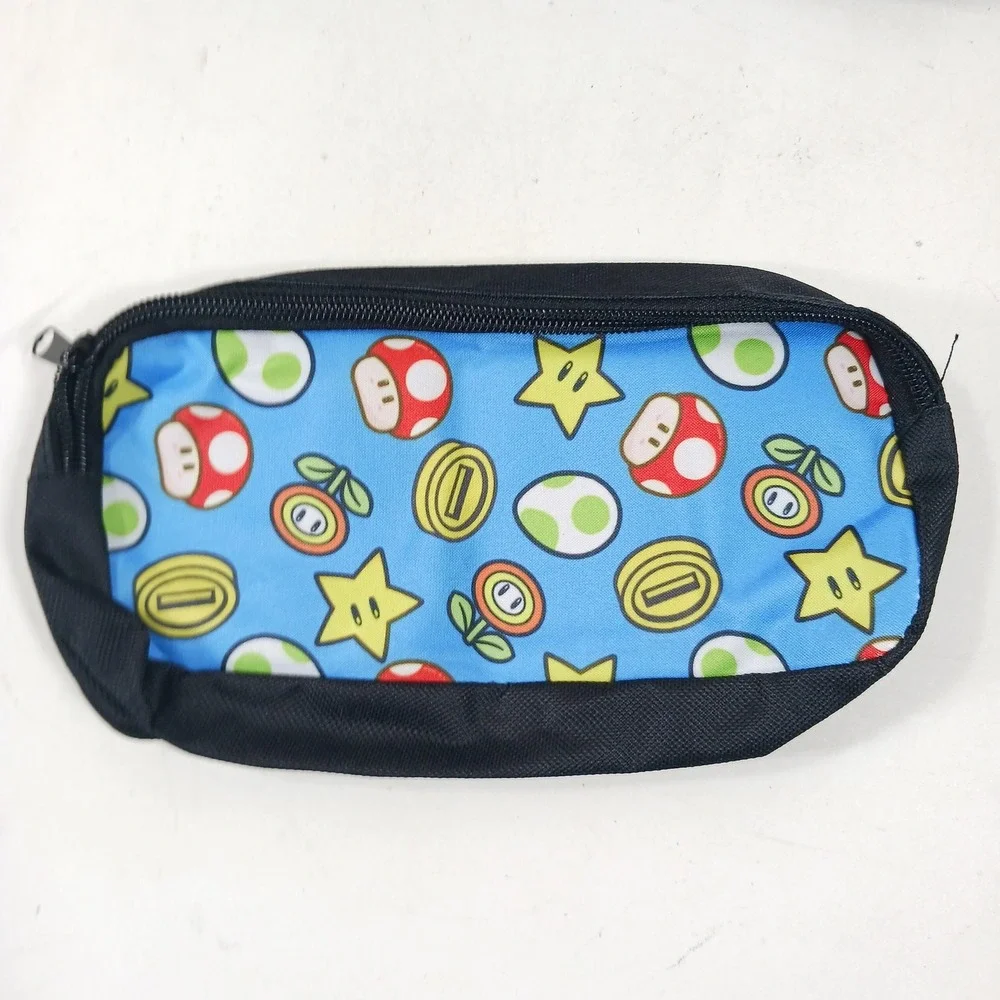 Super Mario Bros 3 Piece Backpack Set Lunch Bag Pencil Case Nintendo Characters